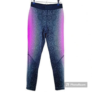 Nike Pro pink/grey/black leggings